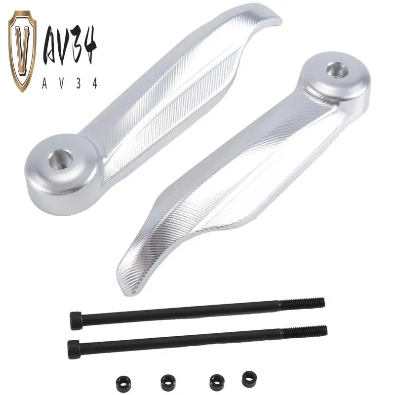 

AV34-Motorcycle Handlebar Handguard Protection Sliders Hand Guard Protector For Ducati Multistrada V4 2021- Desert X