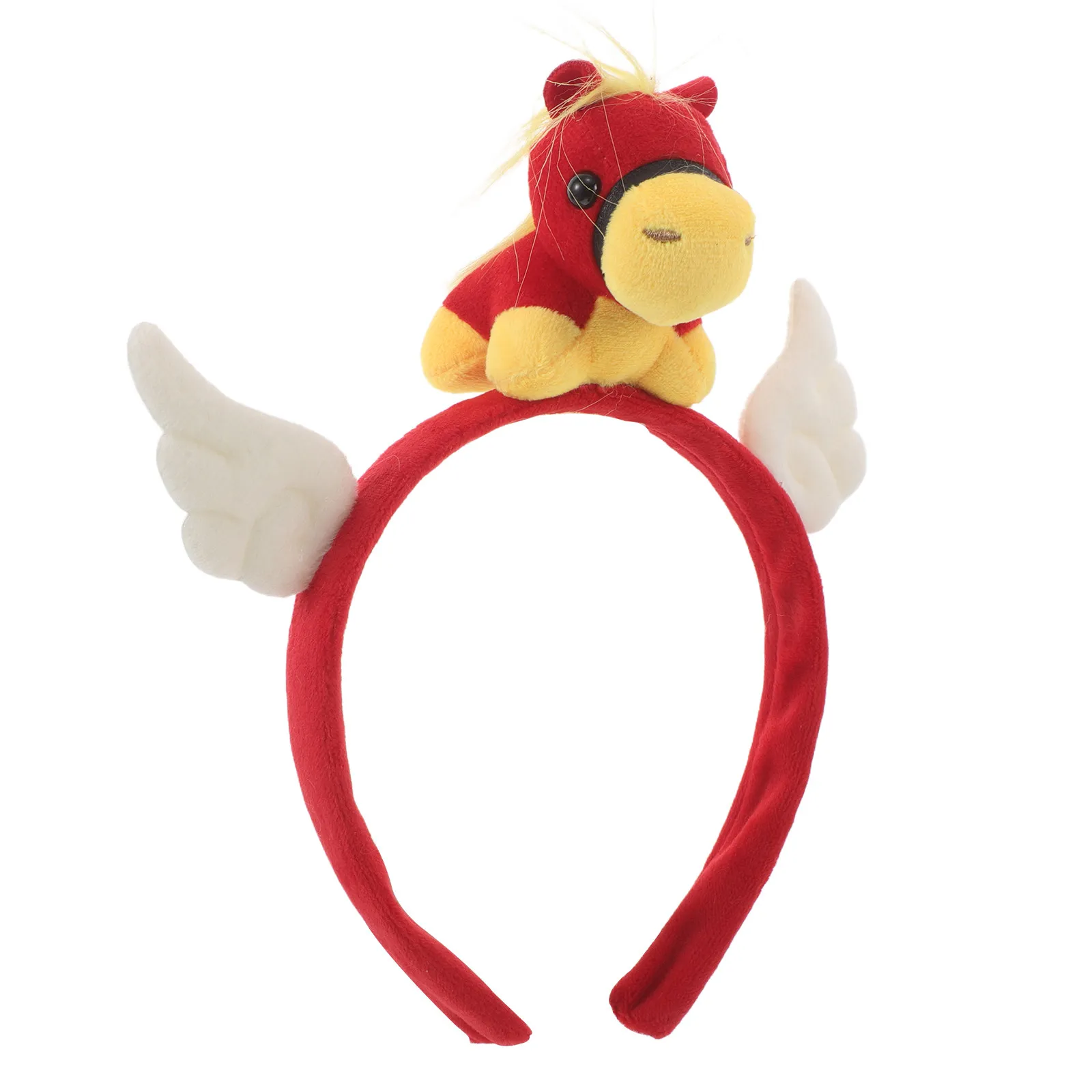 

Cartoon Horse Themed Headband Animal Cosplay Accessory for Farm Zoo Jungle Parties, Birthday Party Favors Dress Up Costume Hair