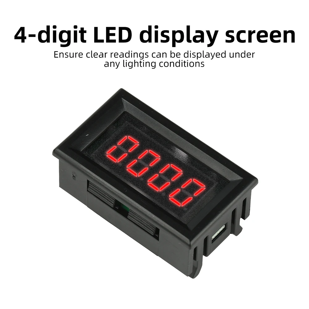 Hochpräzises digitales Voltmeter mit 4-stelliger LED-Anzeige, 0-3800V Weitbereich-Spannungsmesser für den industriellen Einsatz – Detail 7