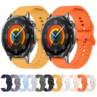 Fashion Sports Silicone Strap For HUAWEI WATCH GT 5 4 3 2 SE 46mm 42mm/Runner Band For HUAWEI WATCH 4 3 Pro Watchband Bracelet