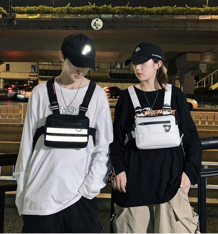 

Легкая тактическая сумка-жилет, мужская многоцелевая сумка для инструментов, водонепроницаемый рюкзак Оксфорд, нагрудная подвесная сумка, жилет, сумка через плечо