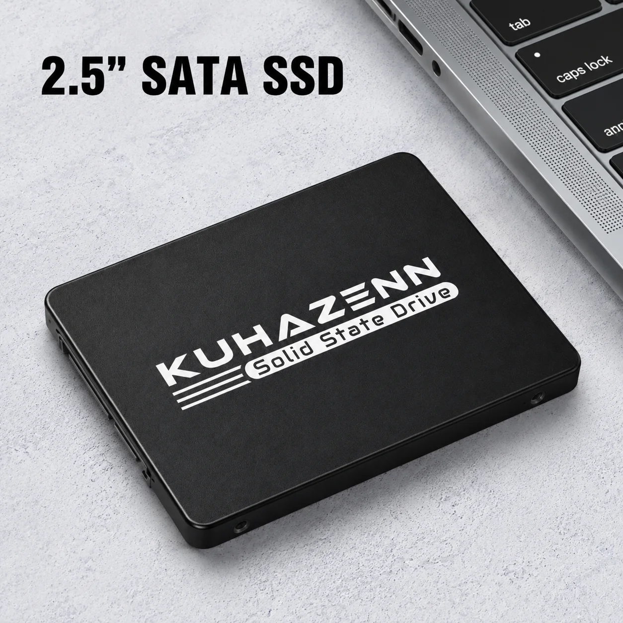 512GB 2.5" SATA3 SSD 3D NAND Flash Internal Solid State Drive Compatible with PS4 Laptop Desktop