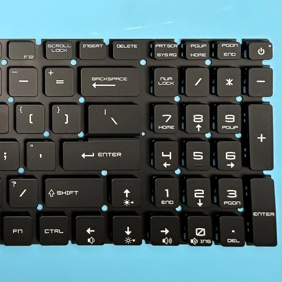 クリソプレーズ NEW English Keyboard For MSI GP76 GE76 Raider 10UG 10UH 11UG 11UH