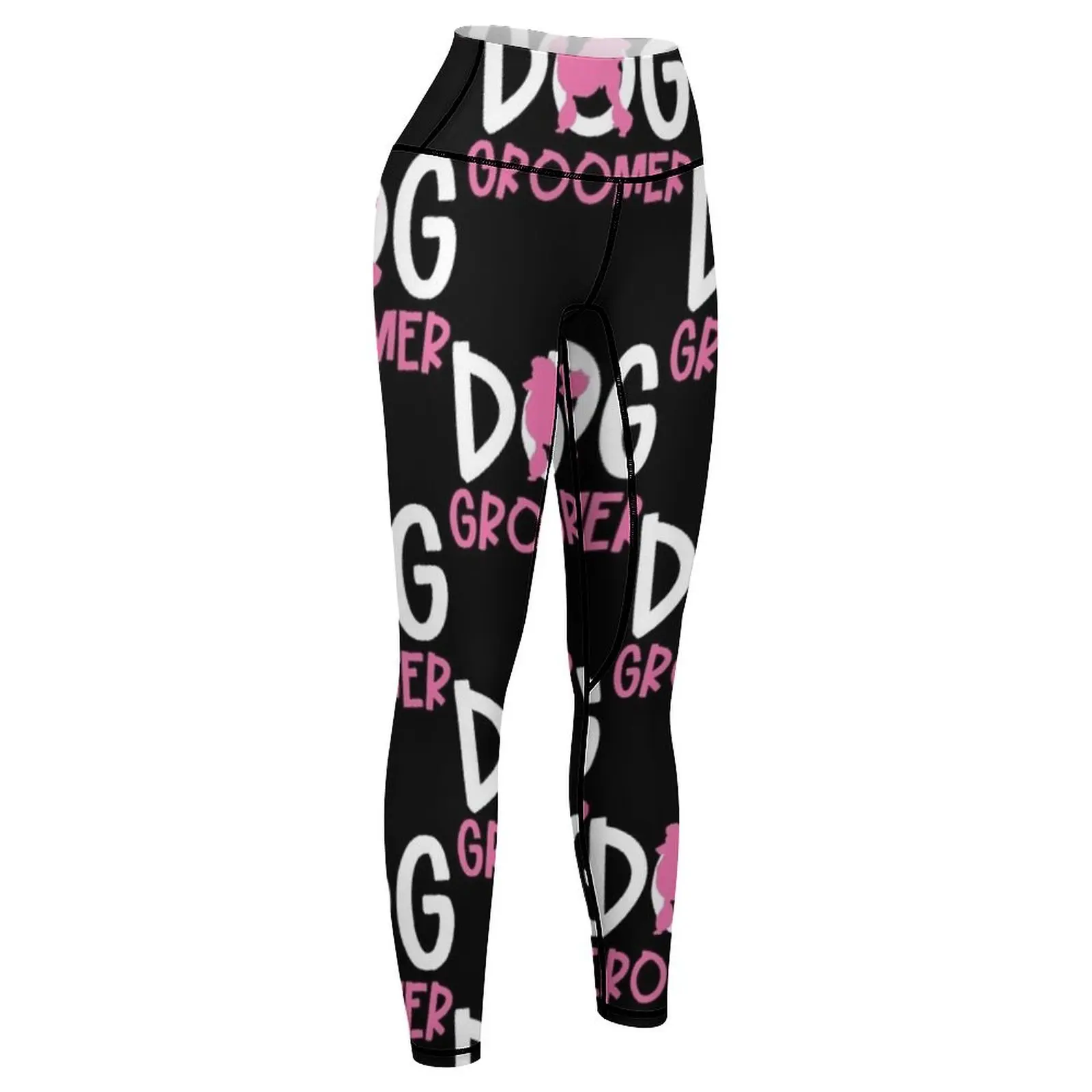 Poodle Dog Groomer Leggings high waist sport set Womens Leggings