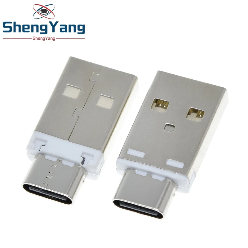 TZT 5A Mini Converter TYPE A Male USB To TYPE-C Female USB 3.1 Plug Connector Compatibility QC4.0 QC3.0 PD Mobile Phone Charger