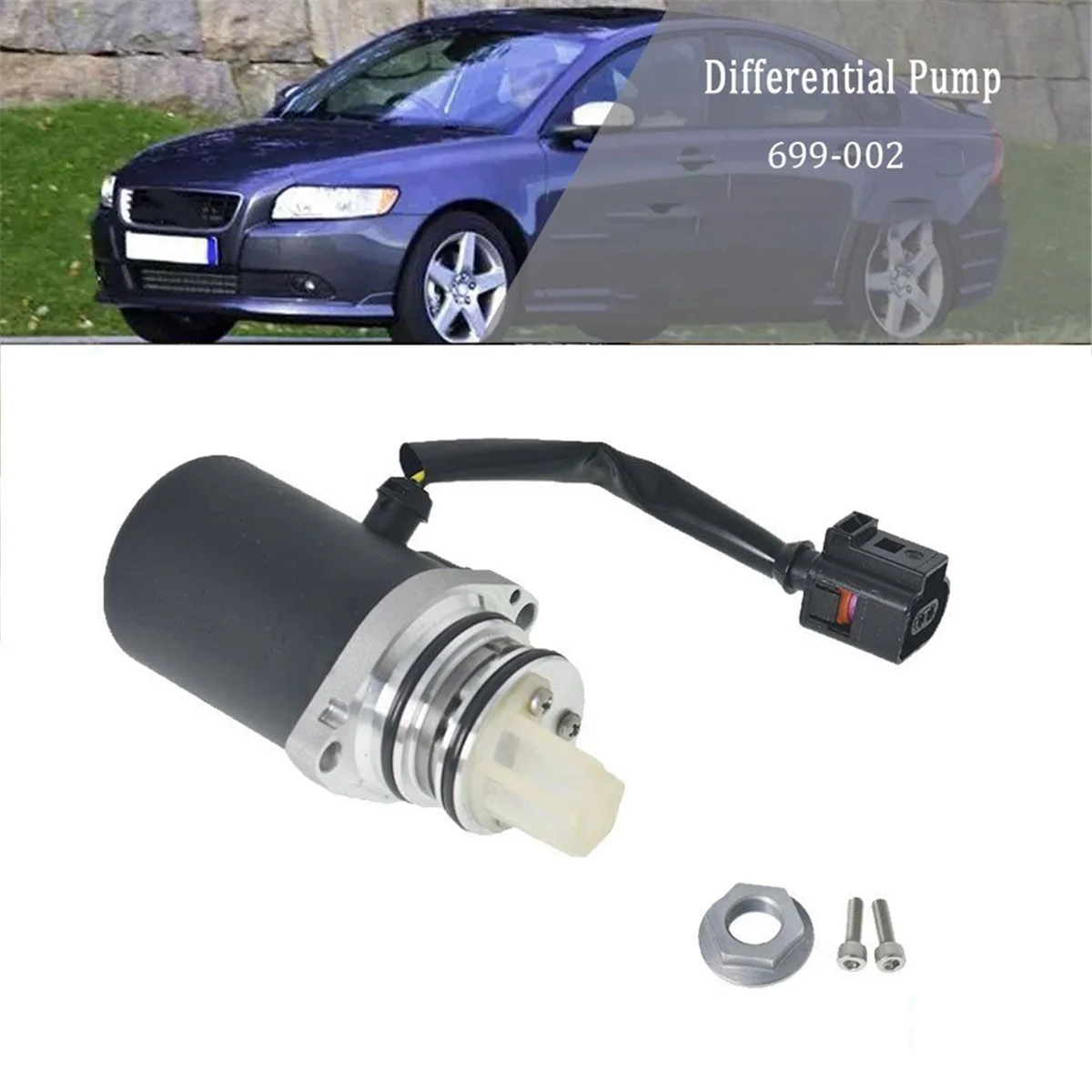 30783079 Car AWD Rear Differential Oil Pump for Volvo S60 S80 V70 XC70 XC90 2003-2010