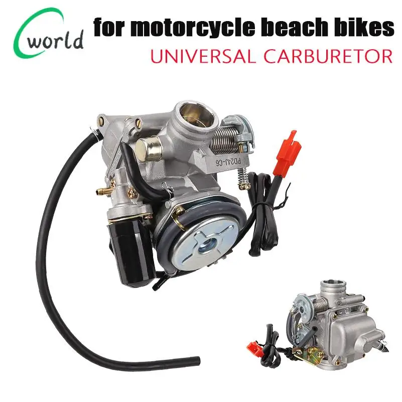 

Motorcycle Carburetor Carb For Honda GY6 24mm Scooter ATV BAJAJ Go Kart 125cc 150cc Motorcycle Accessories