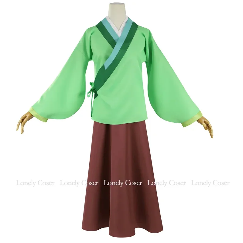 Mao Mao Jinshi costume cosplay Kusuriya no Hitorigoto farmacista diario parrucca Hanfu uniforme Halloween costumi da uomo e da donna