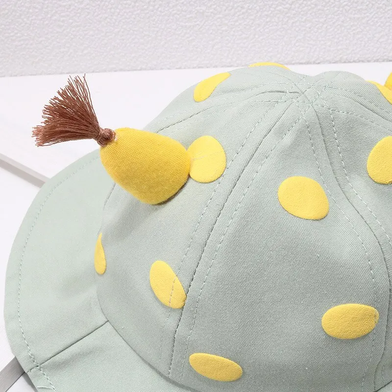 Cappello da pescatore di cervo per bambini cappello da bambino con parasole carino per ragazzi e ragazze