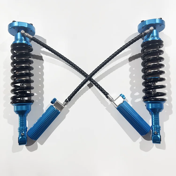 Sky Blue 4-Inch 2.5 Pipe Diameter Sequoia Shock Absorbers Compression and Rebound Adjustable for Both Directions