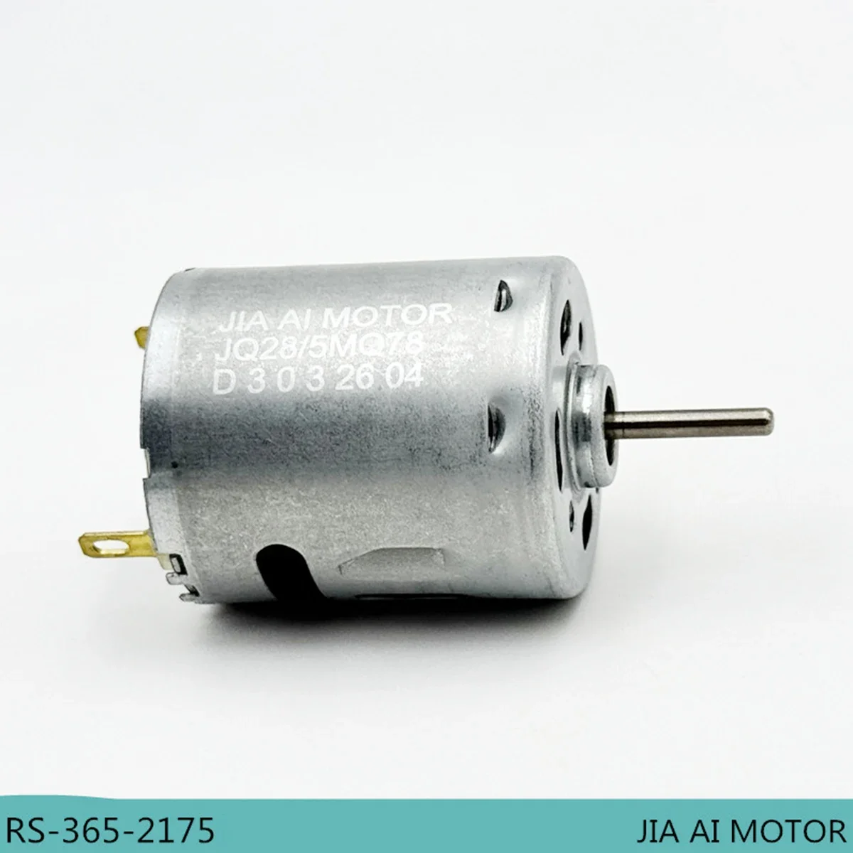 RK-365S-2175/51 Mini 365 Motor DC 6V-24V18V 19600RPM High Speed Micro 28mm Electric Motor Carbon Brush DIY Hair Drier Toy Model