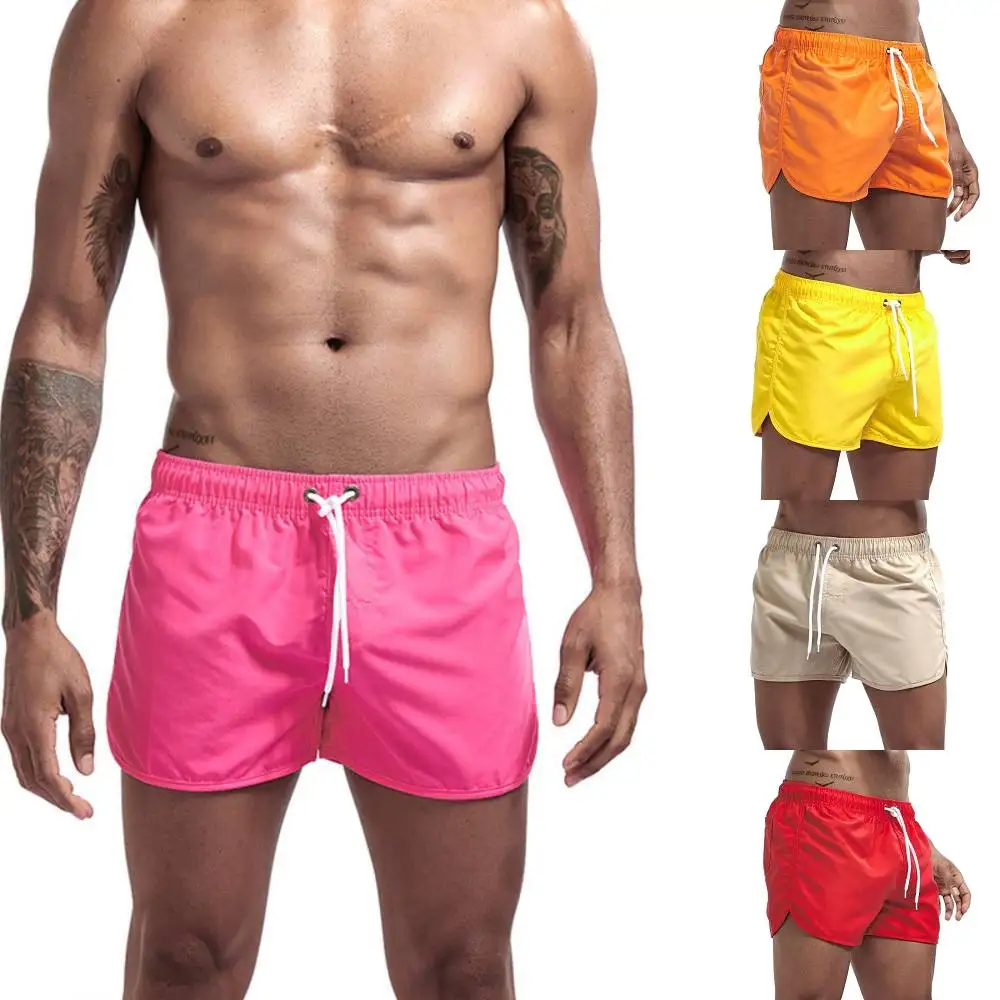 

Swim Trunks Swiming Shorts for Men Quick Dry Board Short Pants Bathing Suit Breathable Drawstring With Pockets for Beach Surfing