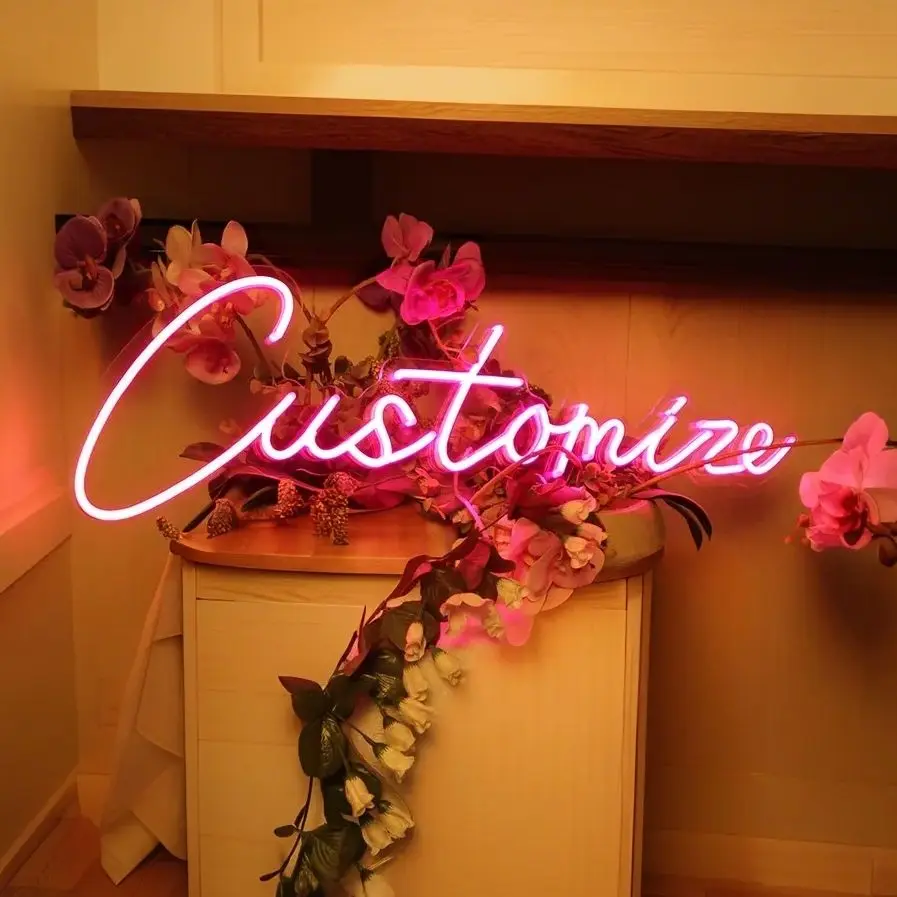 

Изготовленная на заказ светодиодная неоновая вывеска - персональные светящиеся буквы, детский подарок на день рождения, настенный декор для дома, бизнеса и мероприятий | Идея подарка