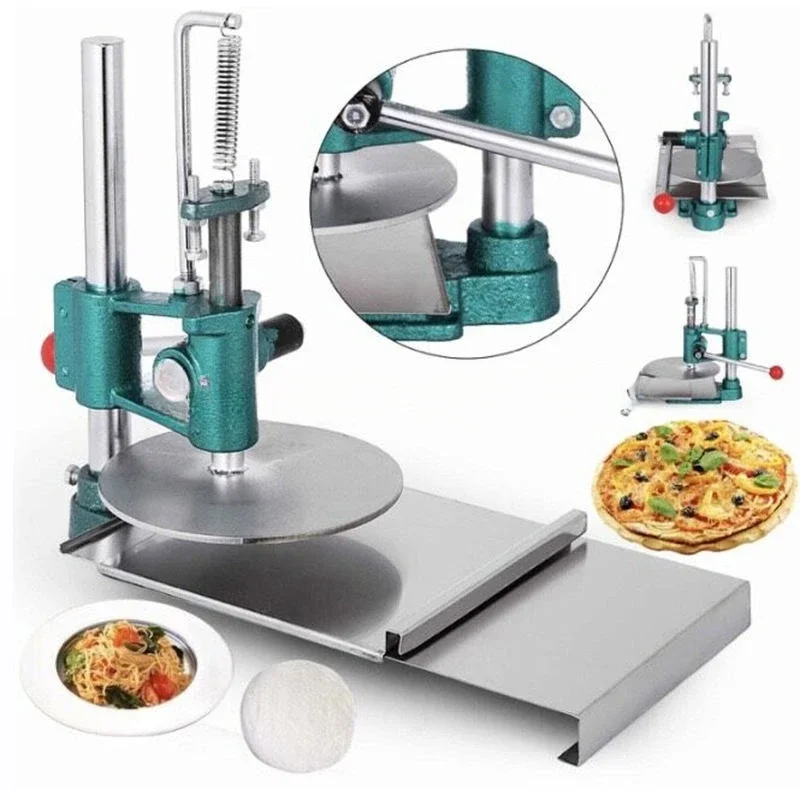 Dough Pastry Manual Machine Tortilla Maker Chapati Presser Sheeter Dough Flattening Equipment