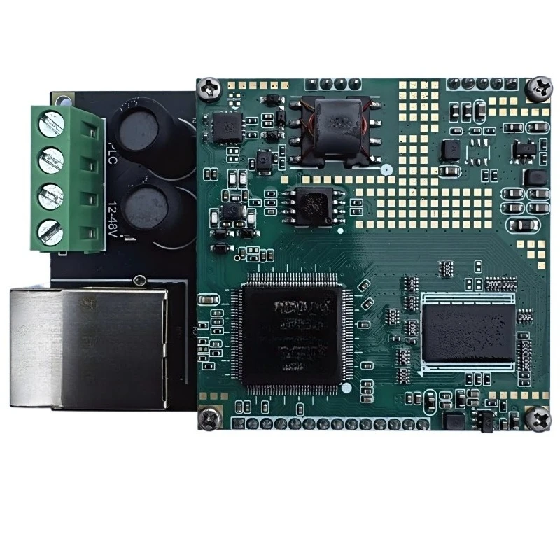 1000Mbps PLC Communication Chip Gigabit Ethernet Module For Pipe Crawler Underwater Robot HD Video Transmission