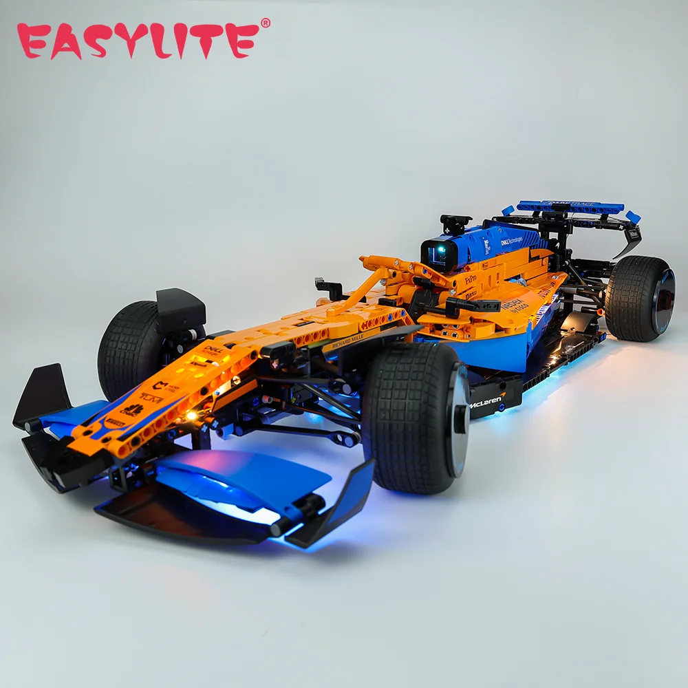 EASYLITE LED Light Kit For 42141 Formula 1 Race Car High Tech Building Blocks Bricks Educational DIY Toys Lamp Set No Model