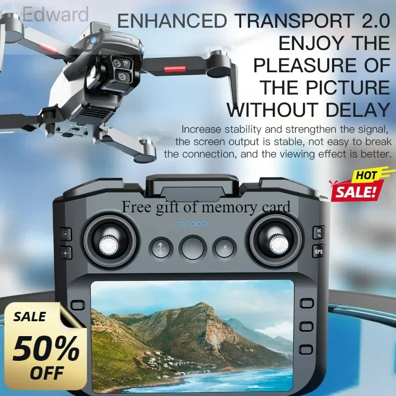 Shou103 PRO control PRO drone Telecamera ad alta definizione 4K FPV senza spazzole per evitare ostacoli, ritorno automatico, telecomando