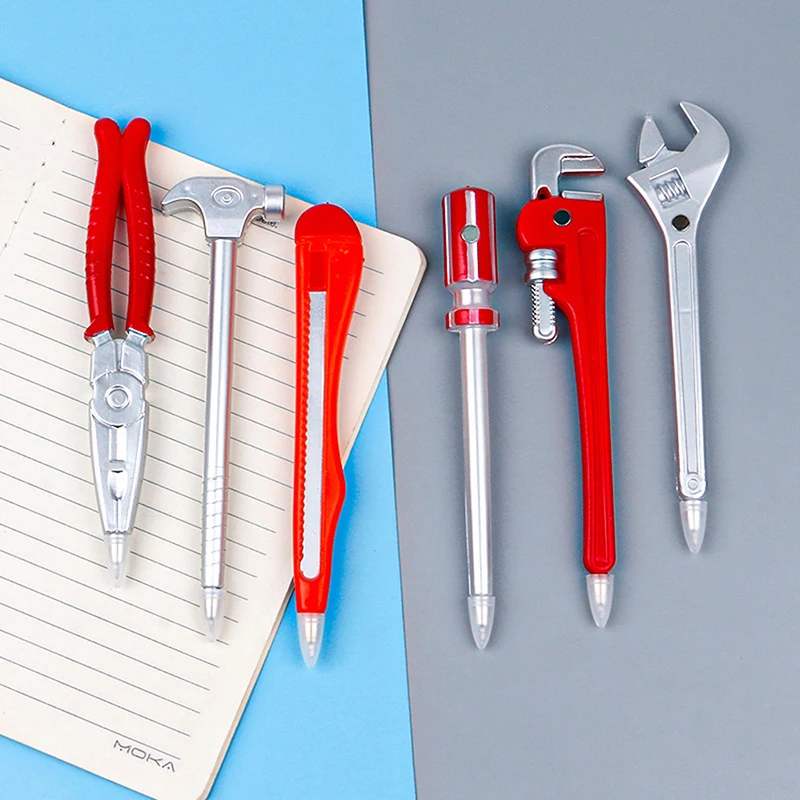 Simulation Hardware Tools Vise Screwdriver Pliers Hammer Toy Modelling Ballpoint Pen Student Learning Prizes Gift