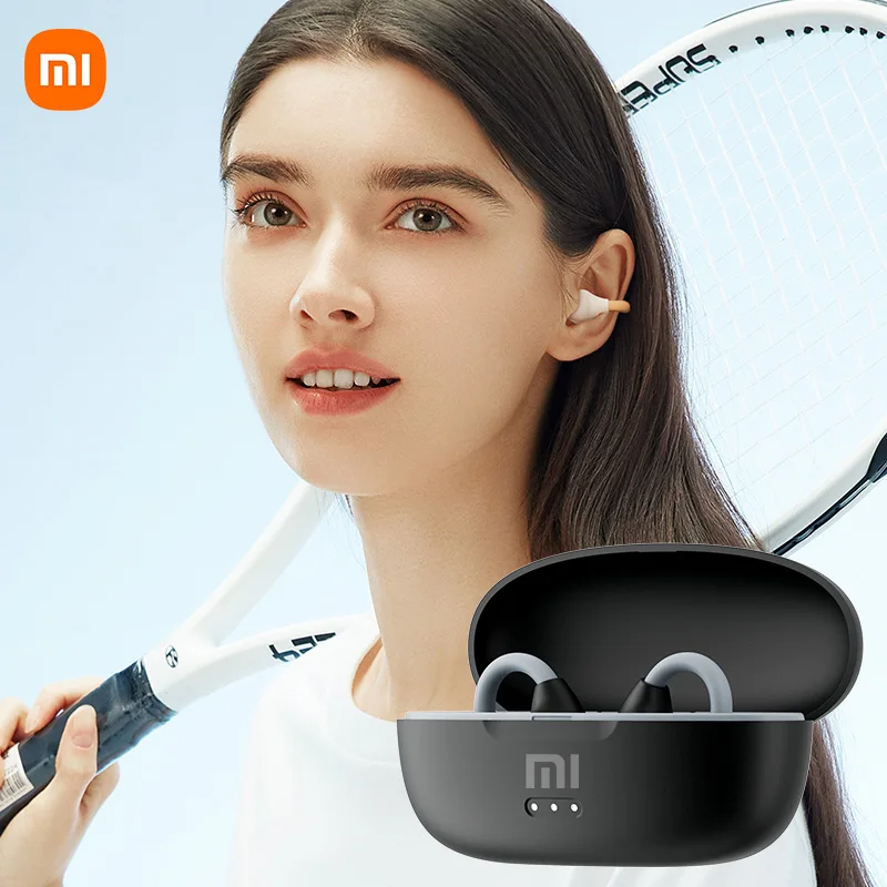 Xiaomi MY16 Ear Clip Wireless Headset Headphone Bluetooth5.3 Bone Conduction Earbud Noise Reduction Earphone With Mic for Phone