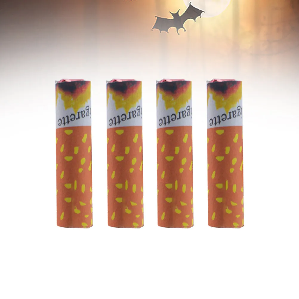 

4Pcs Simulation cigarettes Realistic Fake Props for Halloween Cosplay Masquerade Costume Parties Photo Shoots