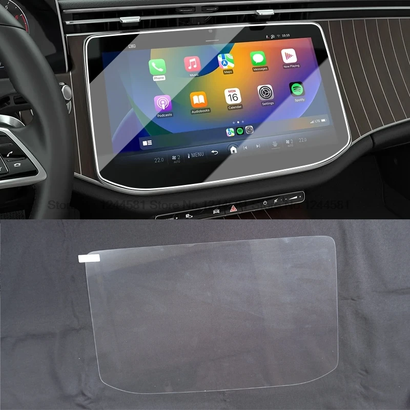 Tempered glass For Mercedes Benz E Class E300 E350 E400 E500 E63 2024 12.3 inch Car GPS navigation film LCD screen protector