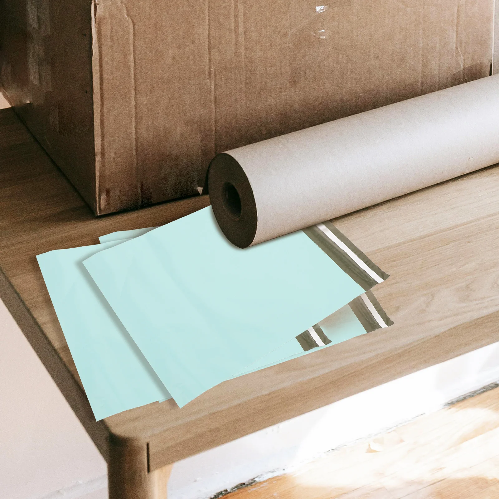 Sacs d'expédition de 50 pièces, conception de couleurs vives pour cadeaux et enveloppes d'expédition d'affaires, sacs de courrier, grand paquet pour colis