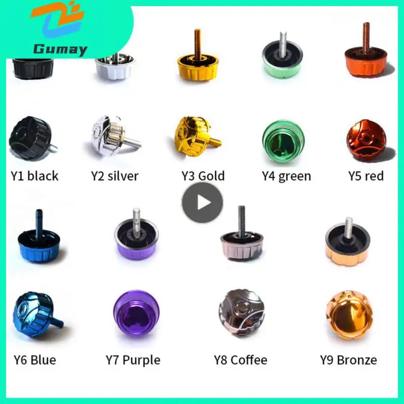 Fishing Reel Handle Grip Screws Nut 7 Color Rocker Arm Screw Tackle Accessories Part Cover Gaskets Fishing Accessories