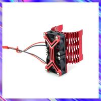 A98Z Metal Dual Cooling Fan 4068 4074 4082 4268 4274 Motor Heat Sink 40-42Mm For 1/7 1/8 Arrma TRAXXAS RC Car Upgrade Parts