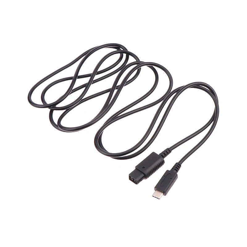 1Pcs 2M Black Cable For WII Suitable For NGC Host PD Power Cable Charging Cable Cords Repair Accessories