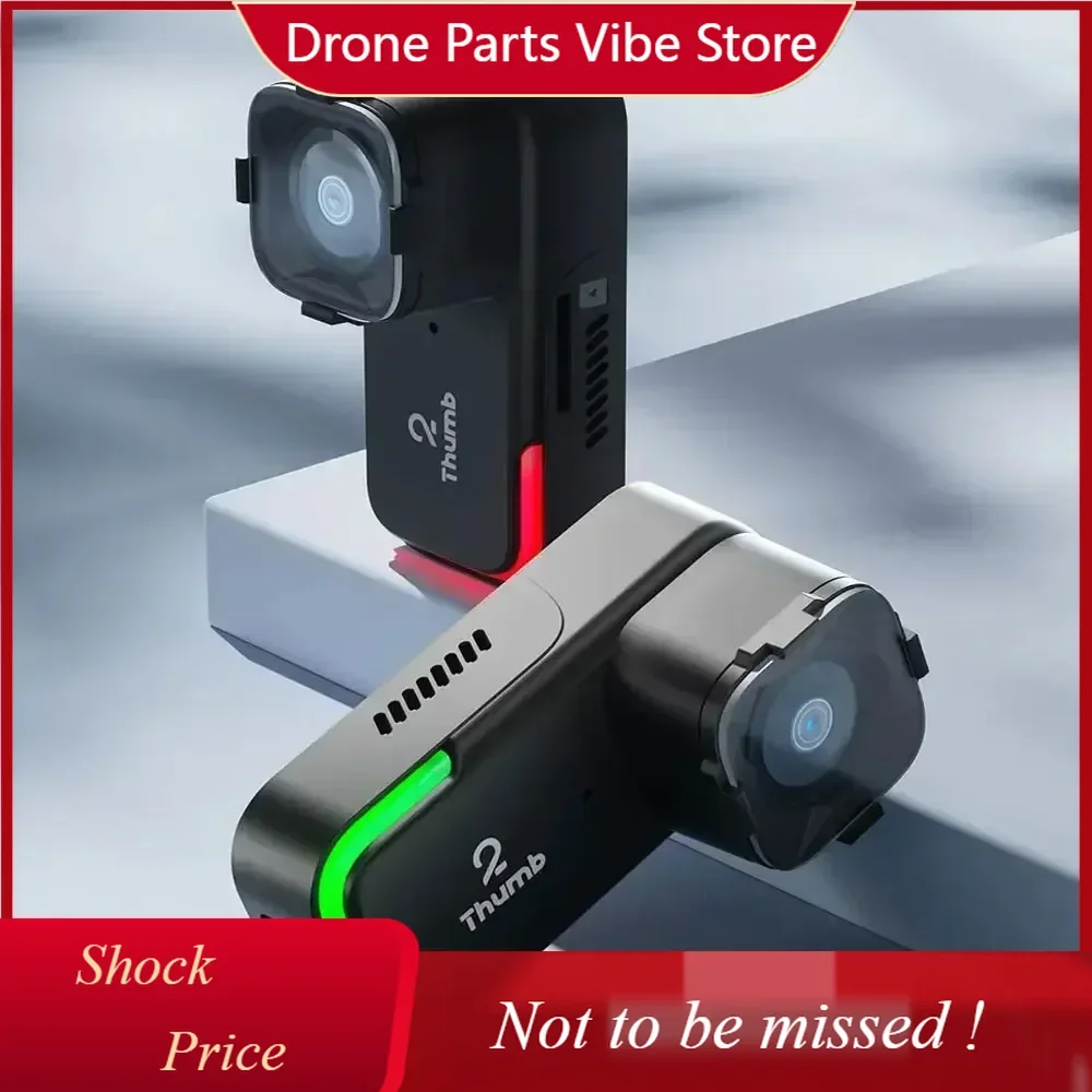 

DP RunCam Thumb 2 4K/2.7K New Gen Camera: Built - in Gyro, 27g, Compact & Light – Perfect for FPV Racing Drones