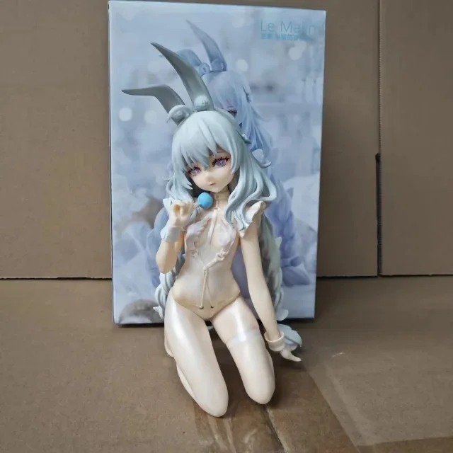 Figura de acción de PVC de Azur Lane Le Malin sin lista Lapin Ver, Kawaii Cute Bunny Girl, juguete de colección para adultos, modelo de Anime, muñeca, regalos