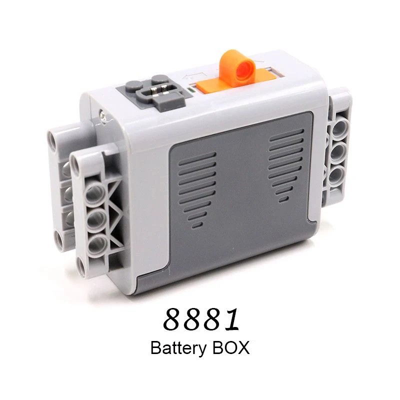 Technical Parts Motor Multi Power Functions MOC PF Building Blocks X-XL-M-Servo Motor, LED Light ,Extension Cable, Battery Box