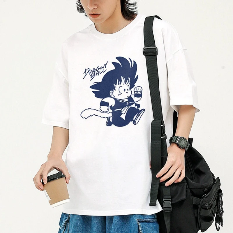 2026 Neues Dragon Ball Little Goku Print T-Shirt Kurzarm-T-Shirt Herren- und Damen-T-Shirt Sport Fitness Herren-T-Shirt