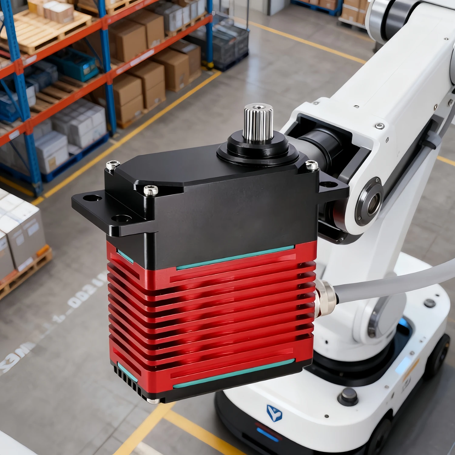 DSservo DES110 couple élevé 180 ° /270 °   Moteurs Servo 110KG Servo numérique avec codage magnétique haute puissance pour la robotique d'avion