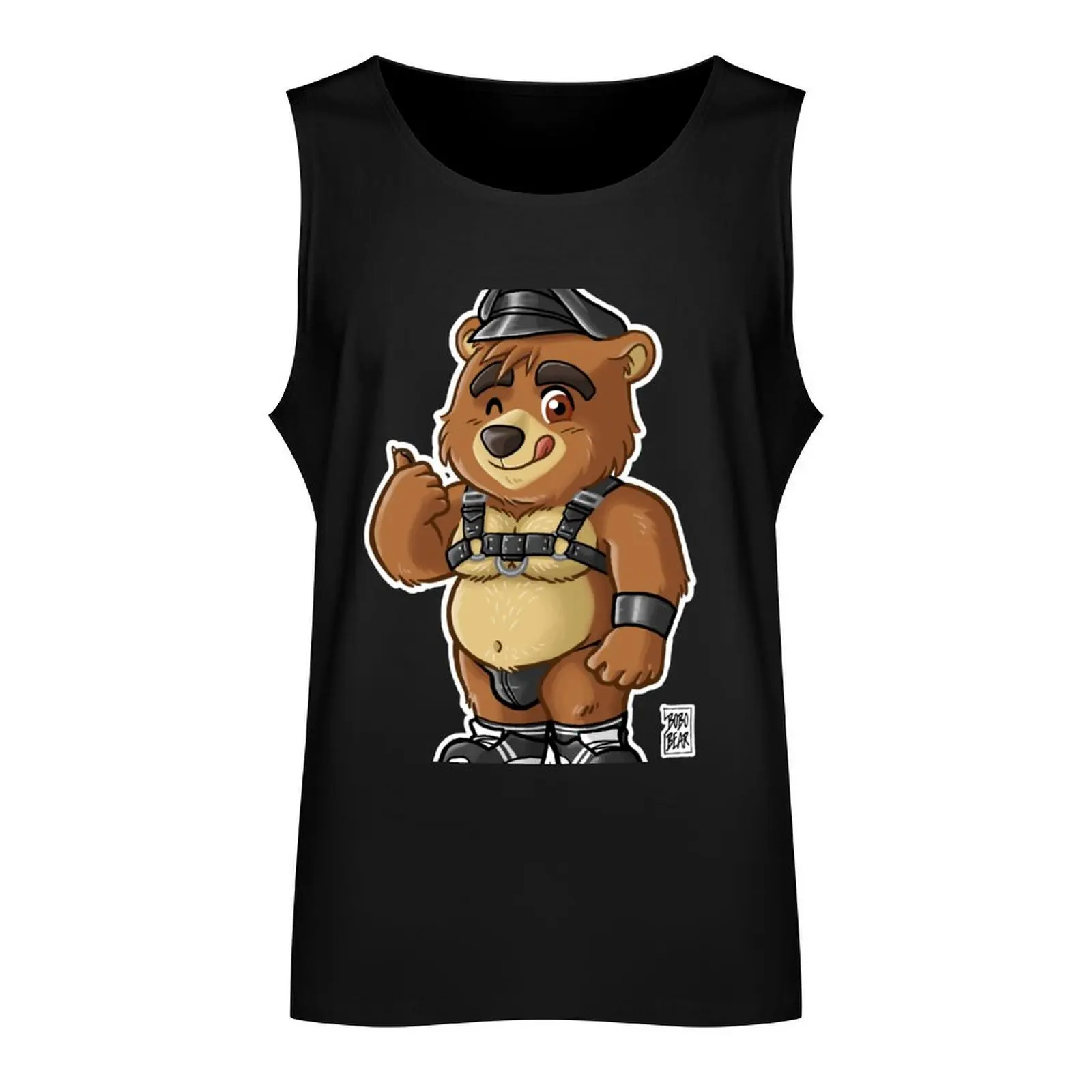 KINKY CUB - BEARZOO SERIES Tank Top gym clothes men fitness clothing for men
