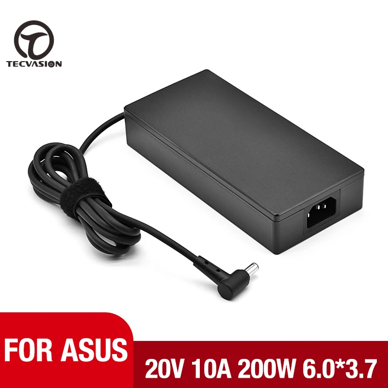 20V 10A 200W 6.0*3.7MM ADP-200JB D Laptop Adapter Charger For Asus TUF A17 FA706QM FA506QR ROG Zephyrus G15 GA503Q GA503