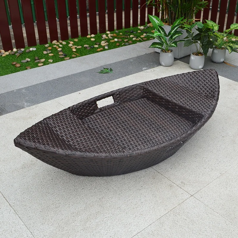 Outdoor Garden Furniture Patio Water Swimming Rattan Basket Service Food Floating Pool Floating