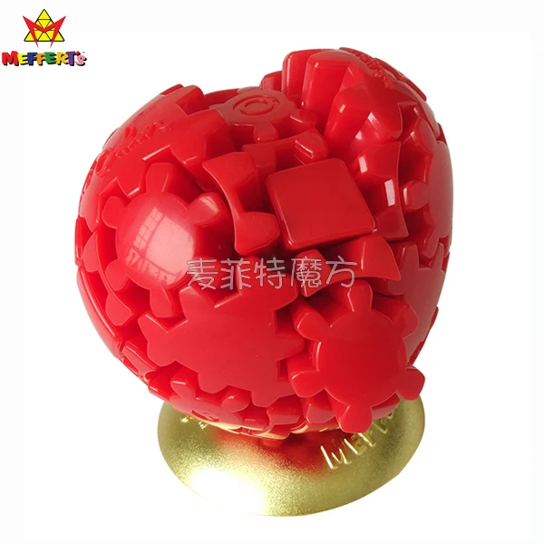 Meffert's حقيقية والعتاد البيض غير النظامية على شكل عالية صعوبة ماجيك كيوب لغز المنطق لعبة المكعب السحري تململ لعبة للكبار طفل