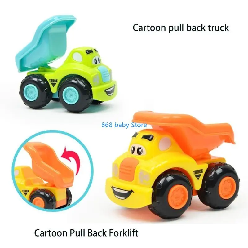 

29EE 3-5’’ Mini Car Toy Model Vehicle Friction Powered Push & Go Active Toy Baby Gift
