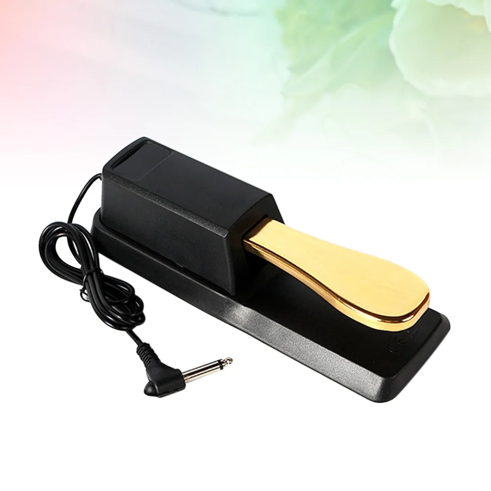 

1Pcs Sustain Pedal for Piano Universal Electronic Keyboard Foot Pedal Durable Nonfading Craftsmanship Smooth Sound Accessory