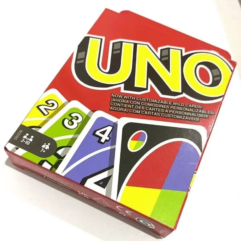 UNO-Jogos de Tabuleiro para Família, Cartas de Jogo, Noite, Diversão, Adequado para 2-10 Pessoas, Regras Especiais para Cada Jogador, Presentes para Crianças