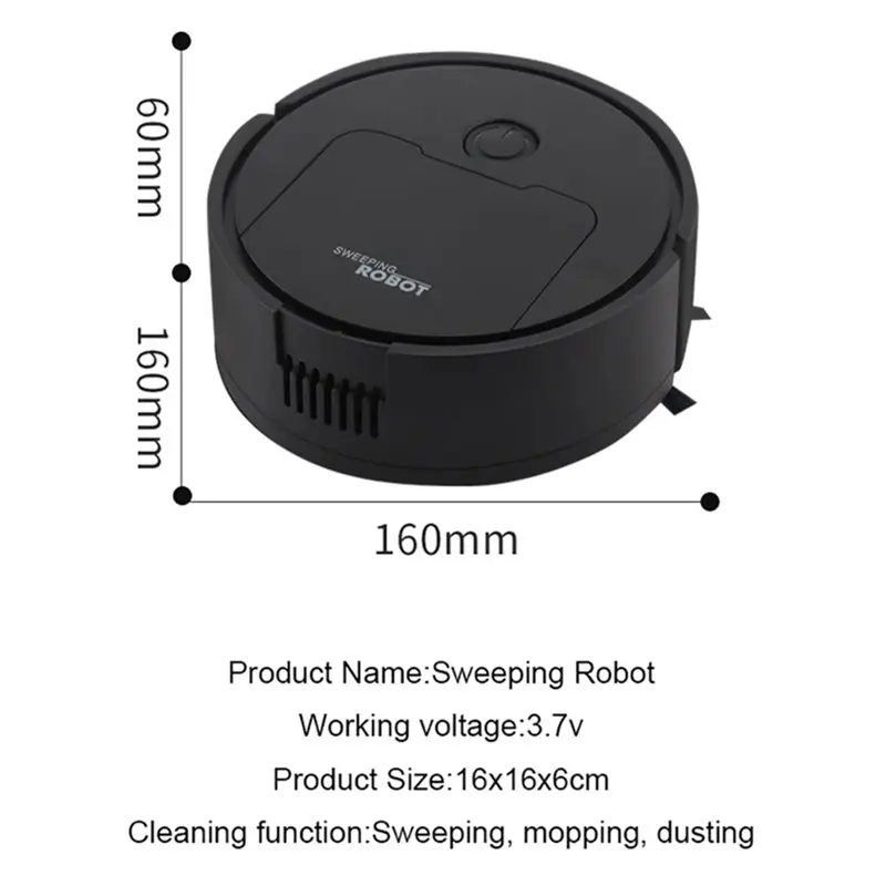 RALCA-Sweeping Robot Fully Automatic Suction And Mopping Function Household Intelligent Three-In-One Sweeper For Lazy Persons Ma