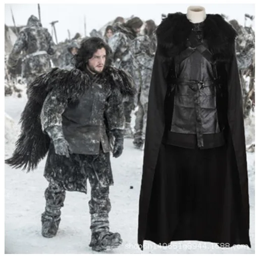 

Adult, A Song Of Ice And Fire, Jon Snow, Cosplay, Halloween Costume