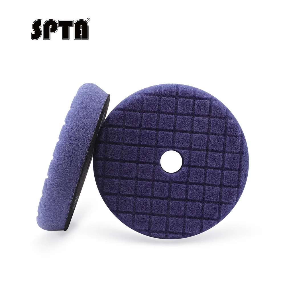 

SPTA V2.0 3"/5"6" Blue Medium Cut Polishing Pad for Car Buffer Polisher Compound Polishing Sponge Pads Compounding, Polishing