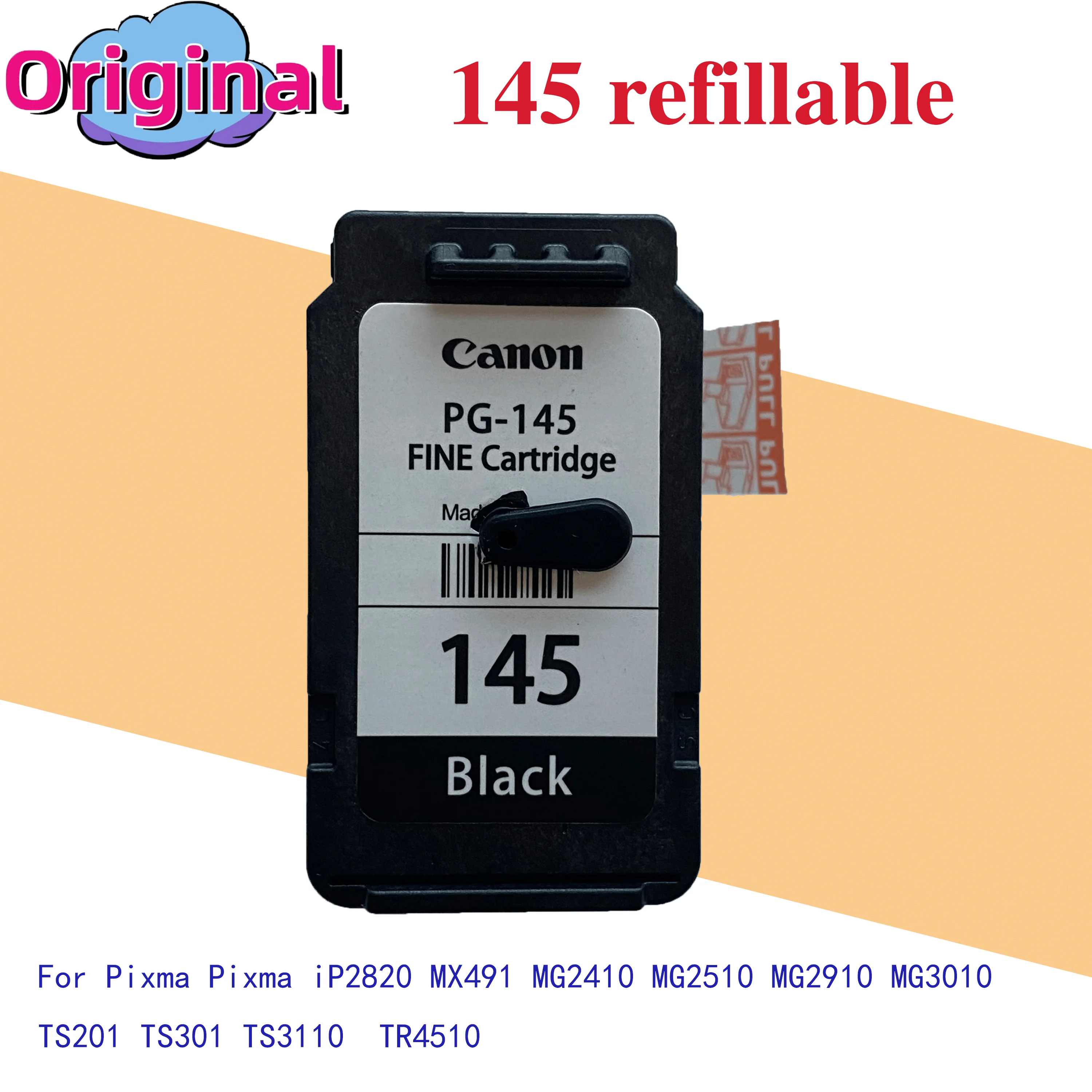 Compatible 145XL 146XL Ink Cartridge  for Canon PG145 CL146 PG-145 PG 145 146 For Pixma MG2410 MG2410 MG2510 Printer