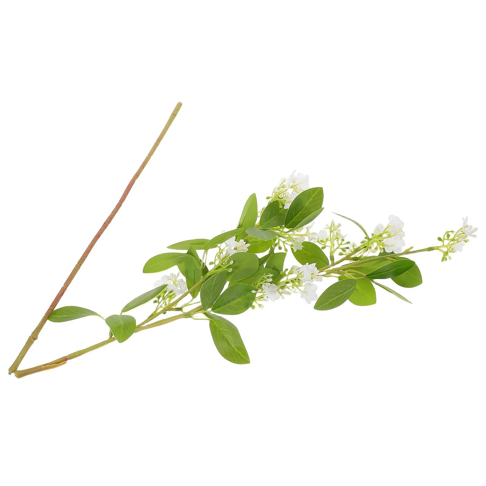 

Simulated Osmanthus Branches Fake Autumn Flowers White Silk Cloth Artificial for Vase