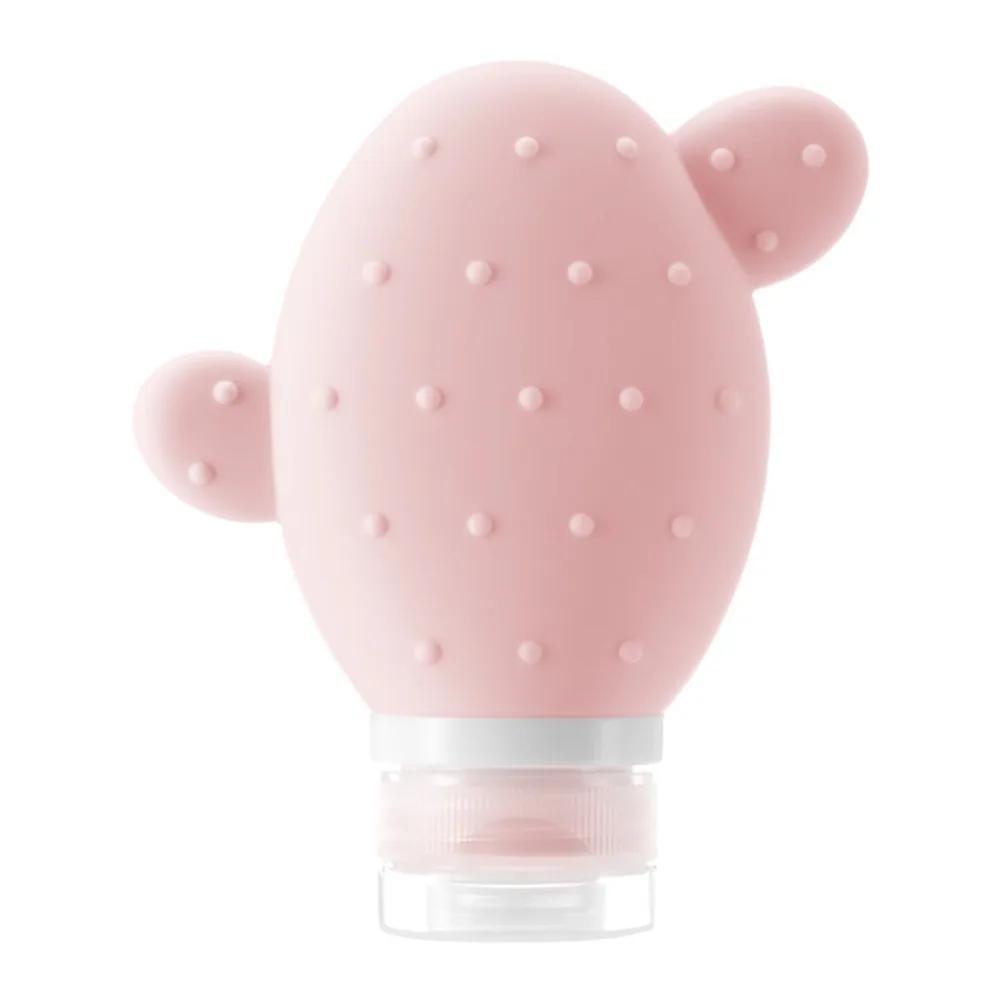 ​ Bouteille de voyage en Silicone de 90ml, étanche, rechargeable, Tube à presser pour shampoing, Lotion, lavage du corps, cosmétique Portable ​