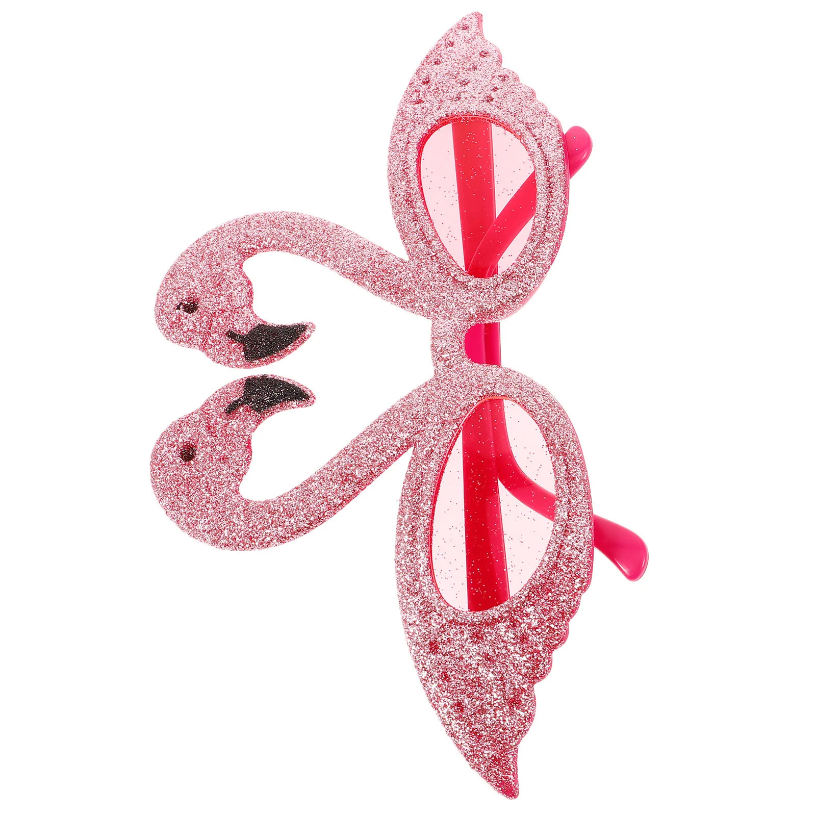 

Очки с фламинго, гавайские солнцезащитные очки, пластиковые украшения для пляжной вечеринки, забавный реквизит для фотосессии, линзы, костюмы, аксессуары