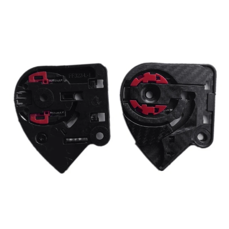 Viseras para casco de motocicleta, placa Base de engranaje de protección, soporte de lente para FF801, FF323, FF390, FF397, Base de fijación de