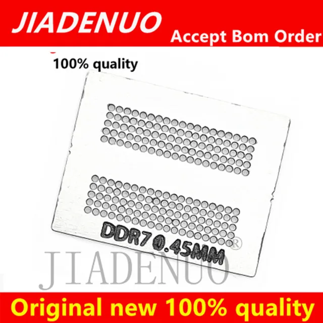 Ogrzewanie bezpośrednie GDDR5X D9VRL D9VRK D9TXS D9V 190F BGA DDR7 szablon 0.45MM